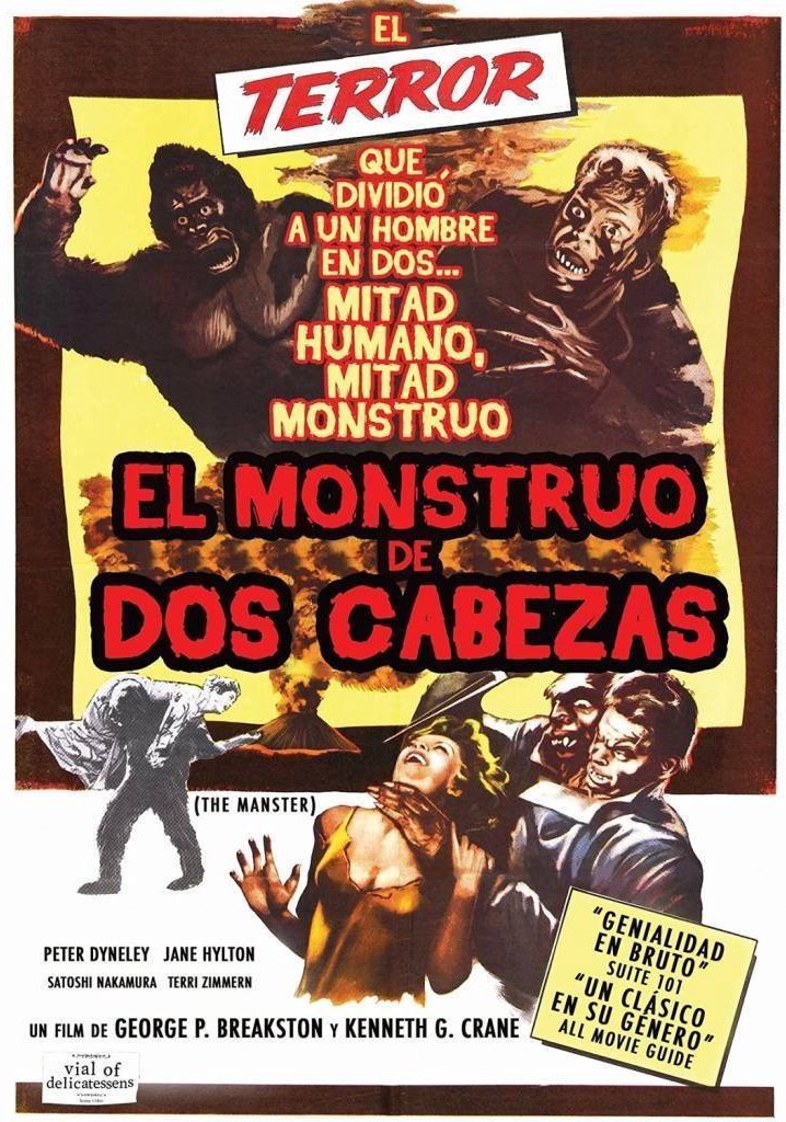 El monstruo de dos cabezas película Ver online